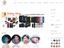 Tablet Screenshot of mediabiodata.com